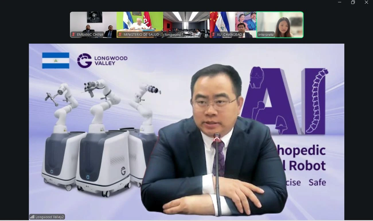 Nicaragua firma acuerdo con empresa china para impulsar cirugía ortopédica