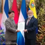 Representante de Venezuela presenta Copias de Estilo ante el Gobierno de Nicaragua