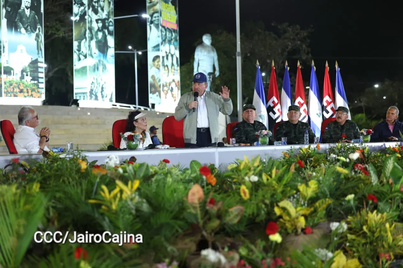 Ya no hallan ni a quién sancionar en Nicaragua”, afirma Comandante Daniel Ortega