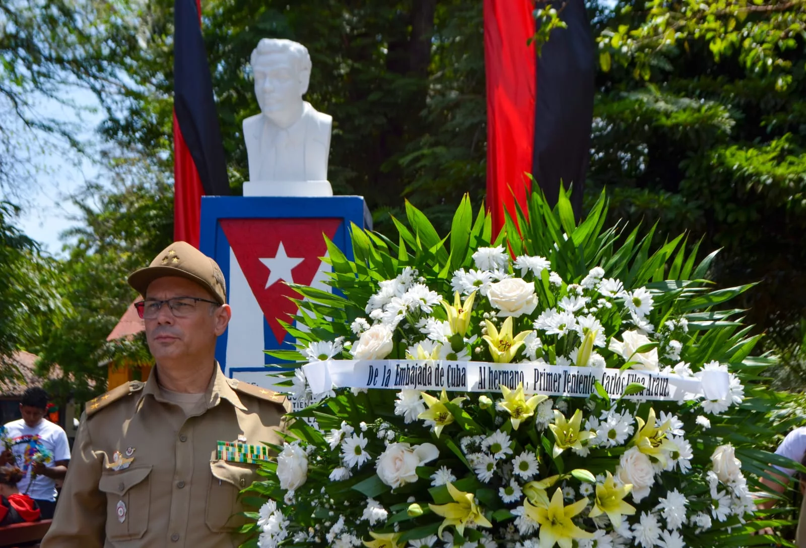 Masaya rinde homenaje a Carlos Ulloa en el 65 aniversario de su paso a la inmortalidad