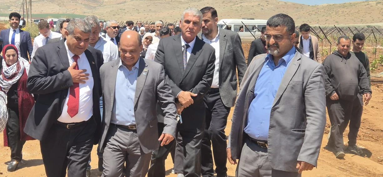 Delegación nicaragüense sostiene encuentros en Tubas, región clave del Valle del Jordán