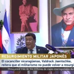 El cocanciller nicaragüense, Valdrack Jaentschke, reitera que el militarismo no puede volver a resurgir
