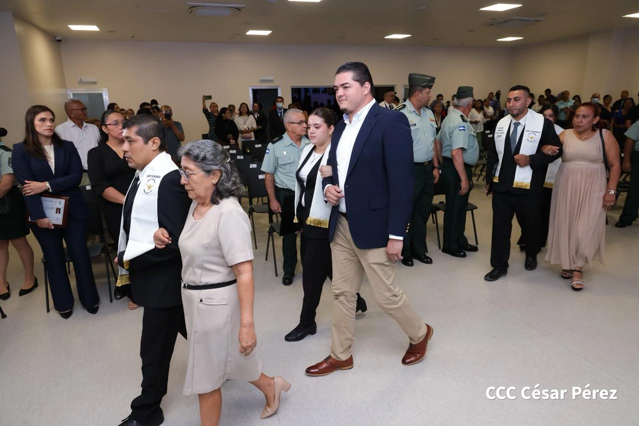 Ejército de Nicaragua celebra III Graduación de Licenciatura en Radiología e Imagenología
