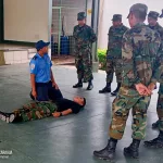 Ejército de Nicaragua y Bomberos Unidos realizan capacitación en primeros auxilios