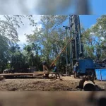 ENACAL avanza en un 70% la construcción de nuevo pozo para fortalecer el servicio de agua en San Marcos
