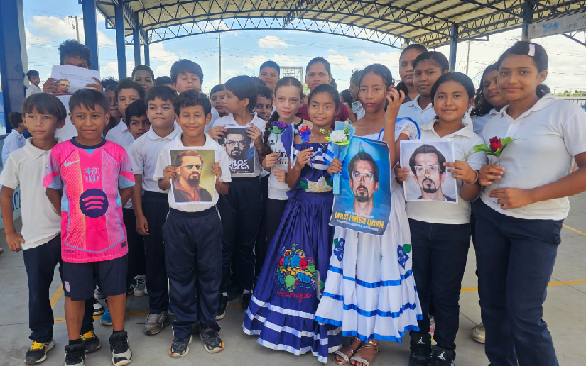 Colegio Comandante Carlos Fonseca celebra su legado en el 90 aniversario de su natalicio
