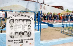 Rinden homenaje a los Héroes de la Colina 110, símbolo de lucha por la liberación de Nicaragua