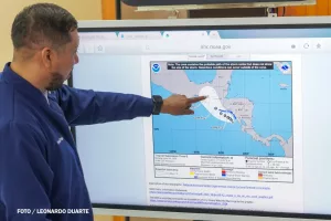 Depresión Tropical 3 genera lluvias en el país; autoridades mantienen monitoreo permanente