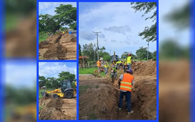 ENACAL impulsa proyecto de agua potable para familias de Ochomogo y El Pilón