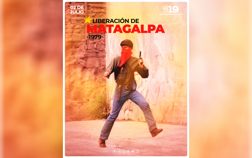 Liberación de Matagalpa marca las celebraciones del 47/19, destaca Copresidenta Rosario Murillo