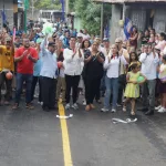 Más progreso para el Distrito III: entregan ocho nuevas calles en el barrio Luis Alfonso Velásquez Flores