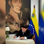 Nicaragua expresa solidaridad con Venezuela mediante firma del libro de condolencias por las víctimas de los terremotos