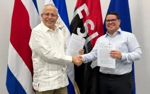 Nicaragua y Costa Rica firman acuerdo binacional para eliminar la malaria en comunidades fronterizas