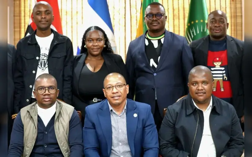 Delegación juvenil del Congreso Nacional Africano realiza visita oficial a la Misión Diplomática de Nicaragua