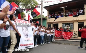 Copresidenta Rosario Murillo honra la memoria del Comandante Julio Buitrago