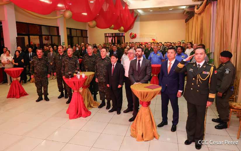 Gobierno de Nicaragua acompaña conmemoración del 99 aniversario del Ejército Popular de Liberación de China