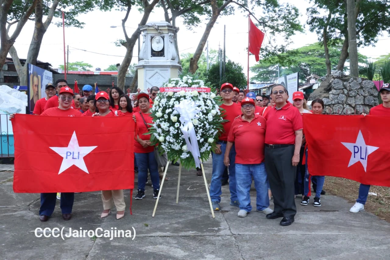 Rinden homenaje al General José Santos Zelaya en el 133 aniversario de la Revolución Liberal