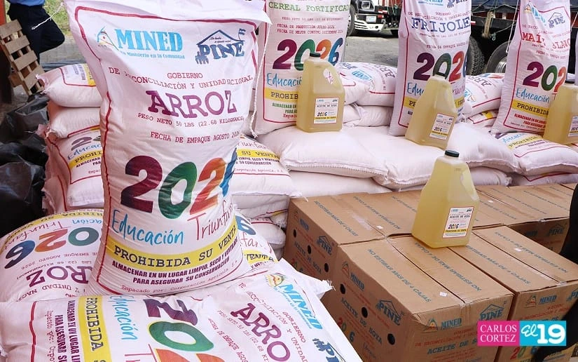 Merienda escolar llegará a estudiantes con tercera distribución impulsada por el MINED