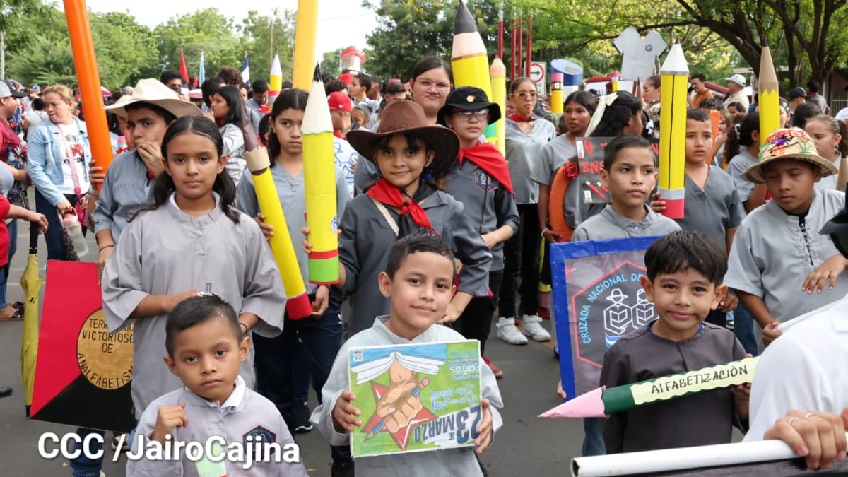 Cruzada Nacional de Alfabetización continúa transformando vidas con la participación de 9 mil protagonistas