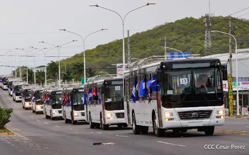 Más unidades de transporte se entregarán a las familias nicaragüenses, anuncia Copresidenta Rosario Murillo