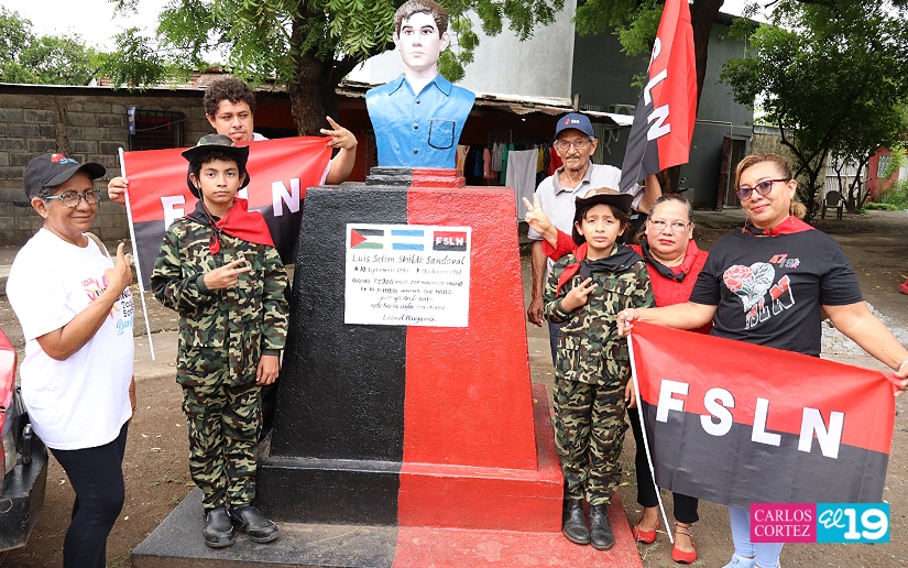 Militancia Sandinista honra legado revolucionario de Selim Shible Sandoval a 59 años de su paso a la inmortalidad