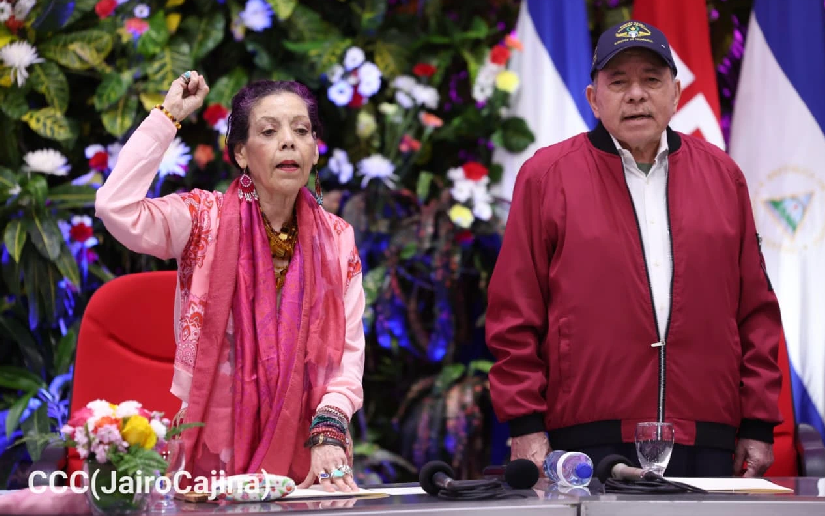 Copresidentes de Nicaragua se posicionan entre los mejor evaluados de América Latina y el Caribe