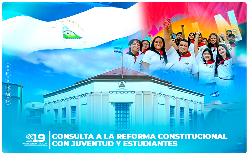 EN VIVO: Consulta a la Reforma Constitucional con juventud y estudiantes
