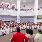 Estudiantes y jóvenes nicaragüenses reafirman su respaldo a la Reforma Constitucional
