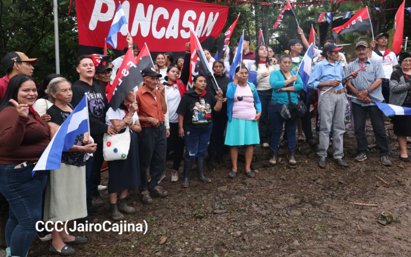 Juventud Sandinista y colaboradores históricos conmemoran la Gesta Heroica de Pancasán
