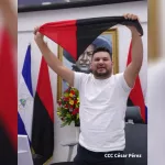 Palabras del Compañero Oscar Pérez Coordinador Nacional de la Juventud Sandinista