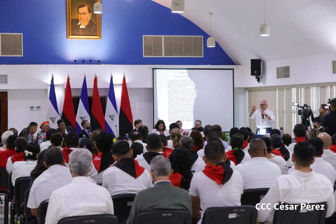 Diplomáticos nicaragüenses expresan respaldo a reformas parciales de la Constitución