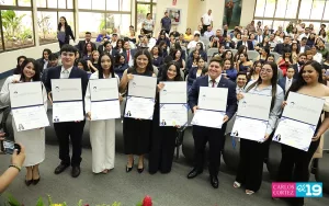 UNCSM entrega al Pueblo Presidente más de 90 nuevos profesionales
