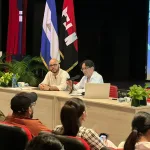 Compañero Jaime Hermida comparte con Comunicadores Sandinistas
