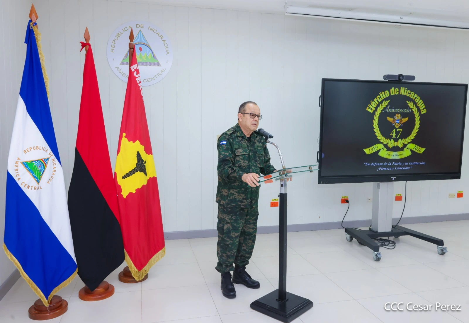 Cuerpo Médico Militar del Ejército de Nicaragua conmemora 47 años al servicio de las familias