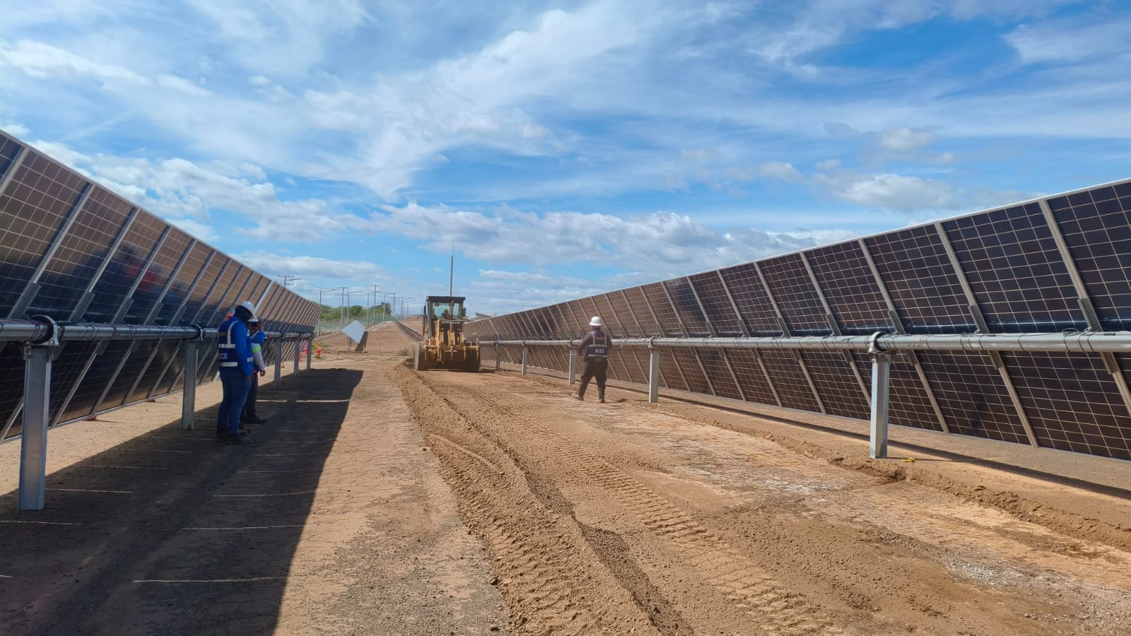 Avanza etapa final de la planta de energía solar de ENACAL en Malpaisillo
