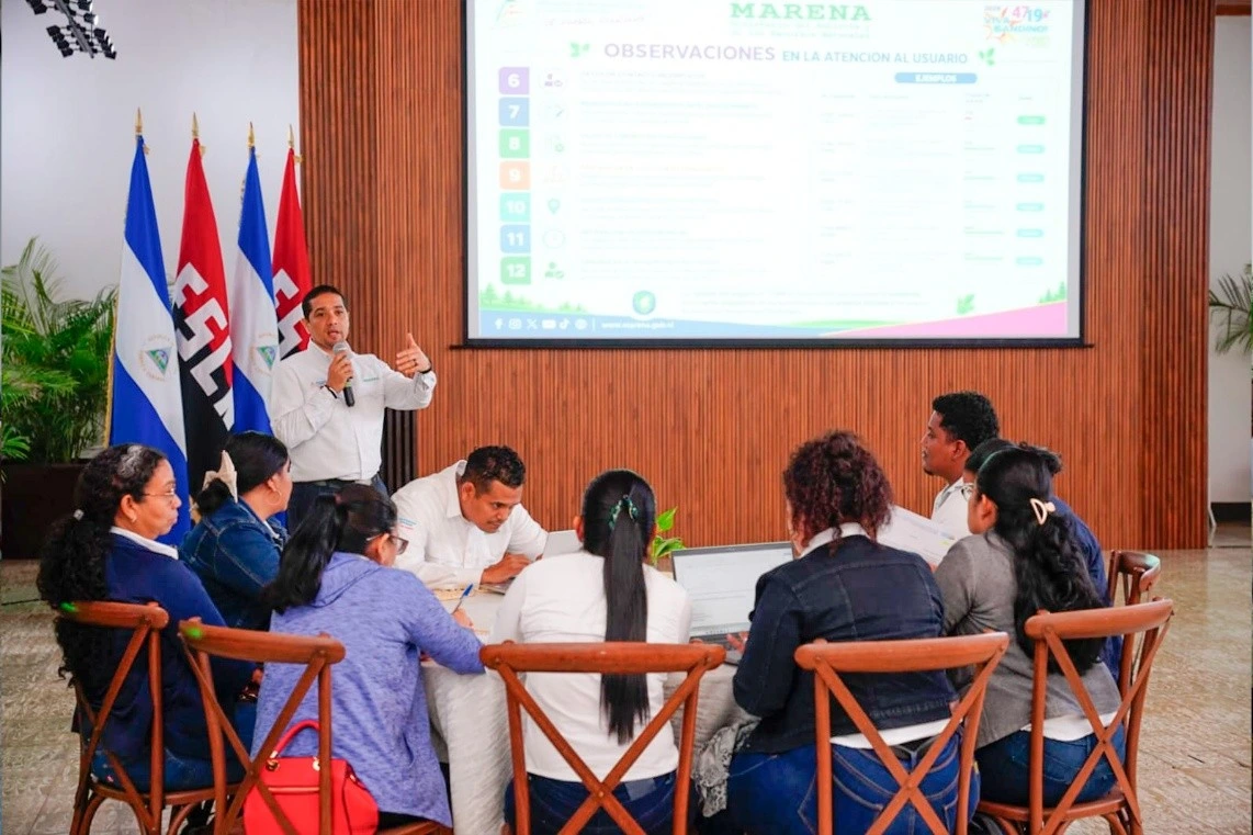 MARENA capacita sobre uso de la Ventanilla Única del Sistema de Evaluación Ambiental