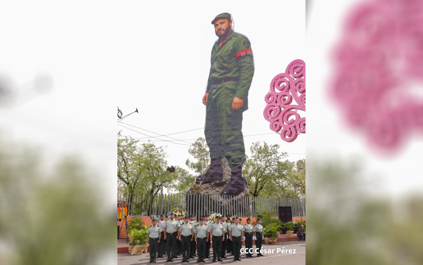¡Viva Fidel! Instituciones del Buen Gobierno rinden homenaje al Comandante Fidel Castro Ruz