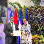 Copresidenta Rosario Murillo da la bienvenida a nuevos embajadores de Francia y la Unión Europea en Nicaragua
