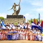 Instituciones educativas rinden homenaje a la gesta heroica de la Batalla de San Jacinto