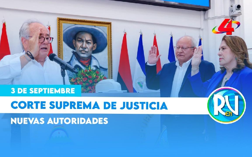 Entrevista a l@s Compañer@s Ana Julia Guido, Magistrada Presidenta de la Corte Suprema de Justicia, y José Manuel Fuertes, Magistrado Vicepresidente en Revista En Vivo, Canal 4