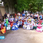 Niños y niñas del CDI Los Pollitos celebran el Día Nacional del Huipil