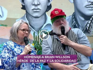 Mensajes del Cro. Brian Willson, Héroe de la Paz y la Solidaridad – Acto Homenaje el pasado 1 de septiembre en la UNAN-Managua