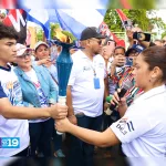 Managua recibe con fervor patriótico la Antorcha de la Unión Centroamericana