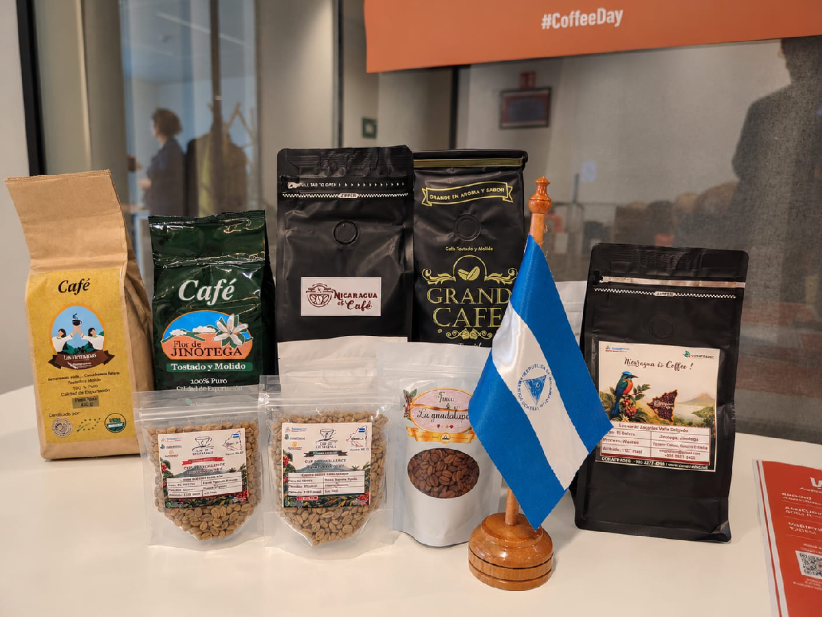Embajada de Nicaragua participa en celebración del Día Internacional del Café en Bruselas