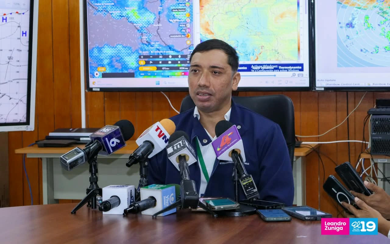 INETER informa sobre influencia deINETER presión en el territorio nacional