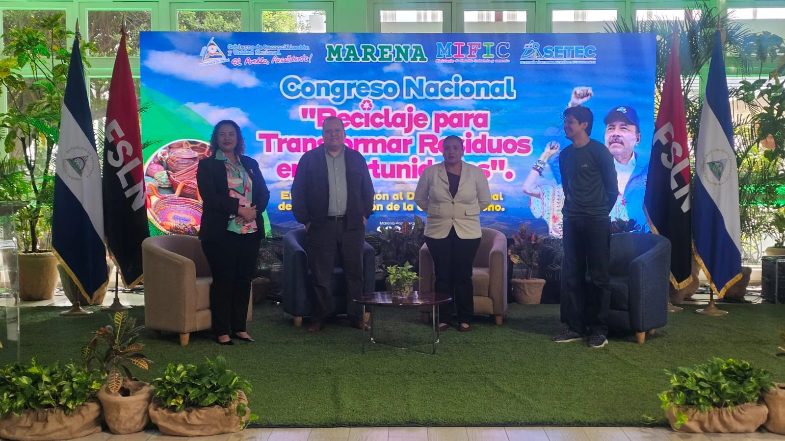 MARENA Desarrolla Congreso Nacional “Reciclaje para Transformar Residuos en Oportunidades”