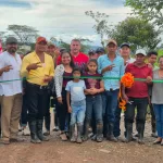 Gobierno Sandinista inaugura 14 kilómetros de caminos productivos en comunidad Santa Rosa, Nueva Guinea