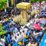 Familias de León participan con fe y devoción en el Cortejo Procesional de Nuestra Señora de la Merced