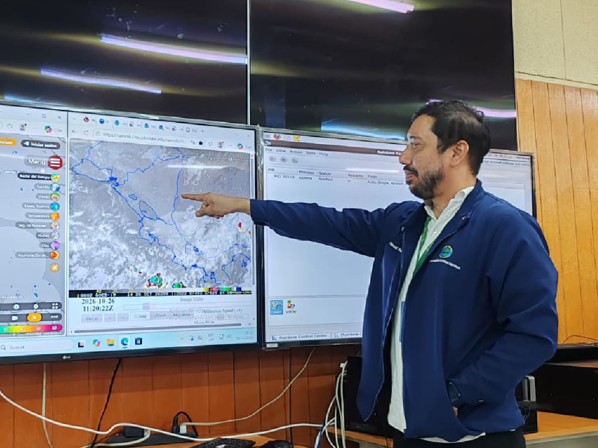 INETER prevé una semana calurosa con nubosidad parcial en el territorio nacional