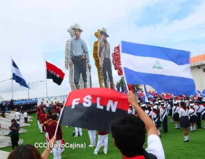 Izan banderas nacionales en El Coyotepe en honor al General Benjamín Zeledón